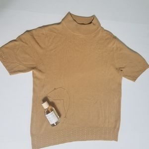 Vintage Sag Harbor camel color top sweater
